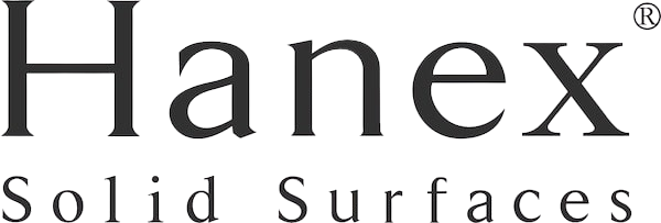 Hanex company logo in black serif font.